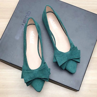 Women Big Bowknot Wedding Shoes