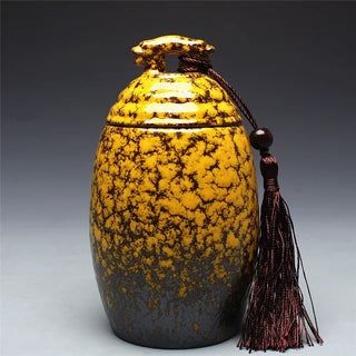 Vintage Ceramic Food Storage Tank