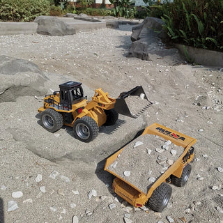 RC Bulldozer Tractor Model Shovel Toy