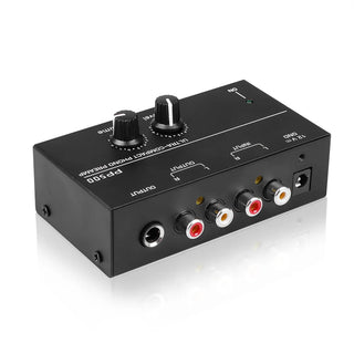Phono Preamplifier Volume Control Interfaces