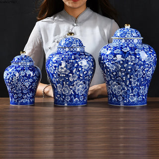 Creative Tea Caddy Porcelain Storage Jar