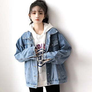 Women's Short Denim Jeans Jacket