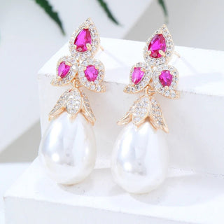 Trendy Pearl Kundan Bridal Earring - Epictzar Intl.