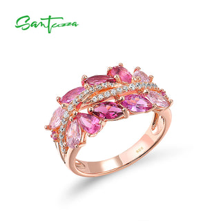 Genuine 925 Sterling Sparkling Rings