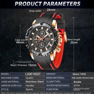 Luxury Fashion Quartz Man Watch