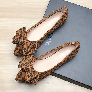 Women Big Bowknot Wedding Shoes