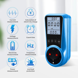 Digital Current Voltmeter AC Power Meter