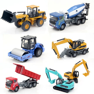 High-simulation Alloy Construction Truck Toy