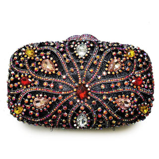 Luxury Rhinestone Bridal Party Clutch Purse - Epictzar Intl.