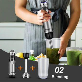 High Power Immersion Hand Stick Blender