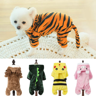 Cute Puppy Jumpsuit Pet Clothing