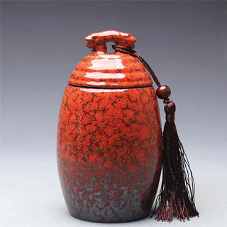 Vintage Ceramic Food Storage Tank