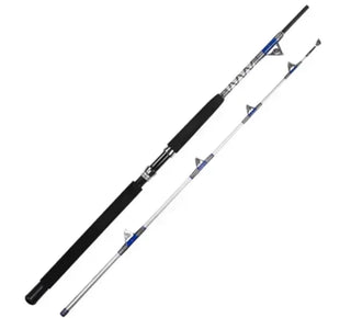 Offshore Trolling Fishing Pole with Roller Guides