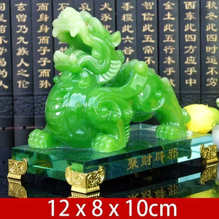 Feng Shui Lucky Imitation Jade Ornament