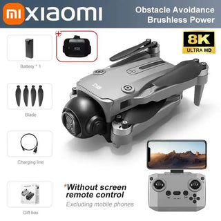 D18 Drone Screen Control Brushless 150 °Electrically Adjustable Obstacle Avoidance Aerial Photography Remote-controlled Aircraft