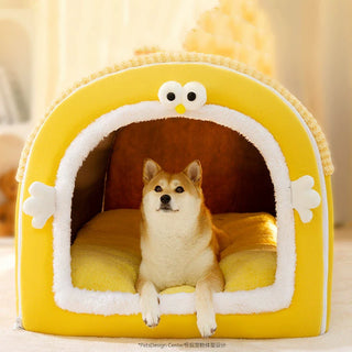 Warm Plush Cushion Fluffy Pet House