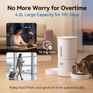 Automatic Scheduled Portion Control Feeding