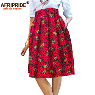 African Style Garment Midi Skirt