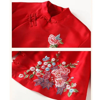 Elegant Loose Ethnic Style Blouse