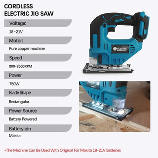 Electric Curved Saw Cordless Jig Saw