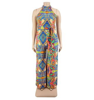 Office Lady Women Sleeveless Jumpsuit