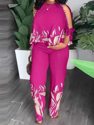 Women Off Shoulder Pant Sets - Epictzar Intl.
