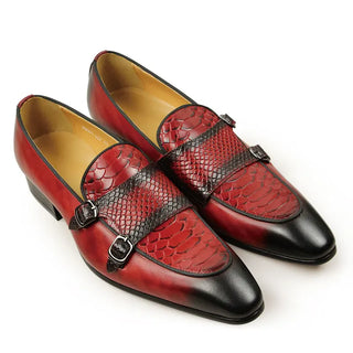 Luxury Crocodile Print Leather Shoes