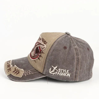 Washed Cotton Baseball Cap For Men Embroidery Letter Casquette Streetwear Snapback Women Hat Retro Casual Trucker Caps