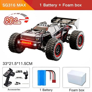 ZLL SG116PRO/SG116MAX/SG316PRO/SG316MAX 40-80KM/H 4WD Off-Road Truck High Speed Drift Brushless Motor Remote Control Car Toy