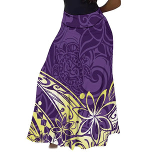 Hawaiian Ball Party Design Casual Skirt