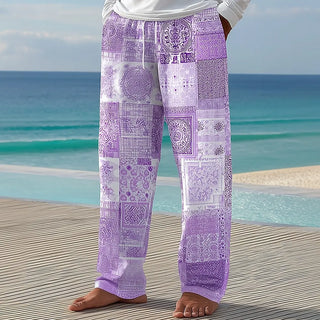 Men's Casual Loose Drawstring Loungewear Pants