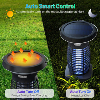 Portable Solar Electric Bug Zapper