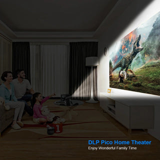 Mini Portable Home Theater Projector