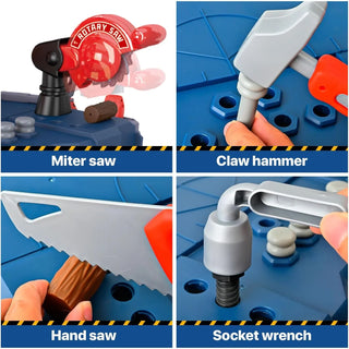 Construction Pretend Play Workbench Set