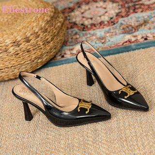 Classic Lady High Heels Party Sandals