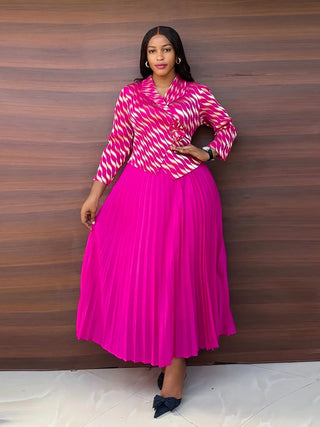 Luxury Evening Party Formal Pleated Dress