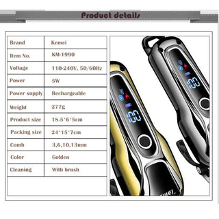 Professional Hair Trimmer Pet Grooming Set