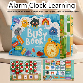 Kids Interactive Learning Activity Book
