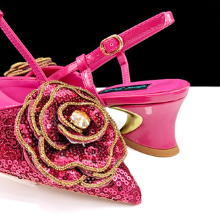 Nigerian Fashion Design Shoes & Bag Set