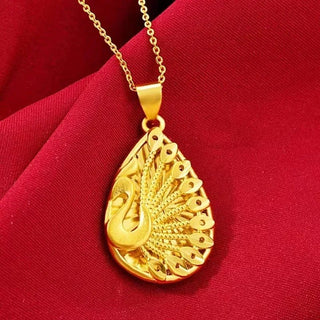 Peacock Hollow Pendant Ancient Necklace - Epictzar Intl.