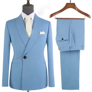 Elegant Men's 2Pcs Wedding Party Suits