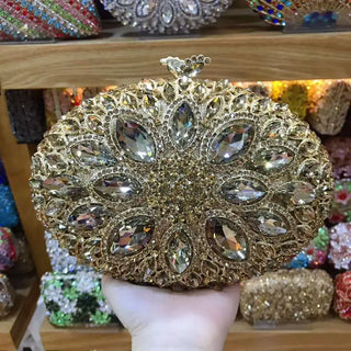 Wedding Party Rhinestones Clutch Purse