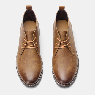 Retro Men Ankle boots Brand Plus Size Desert Boots Comfortable Leather Boots For Men#KD589