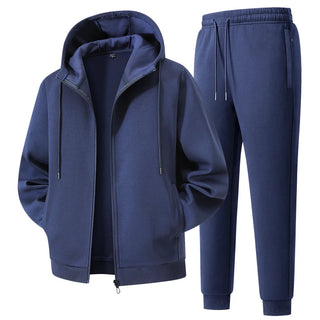 Men's Hooded Cotton Tracksuit Sweatsuits