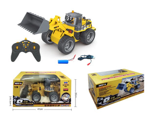 RC Bulldozer Tractor Model Shovel Toy