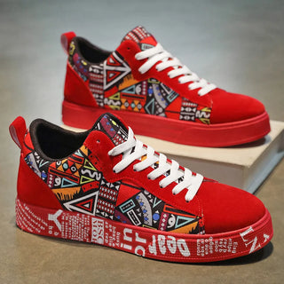 Breathable  Graphic Design Skateboard Shoes