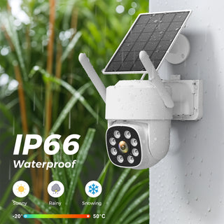 Wireless Solar Auto Tracking Security Camera