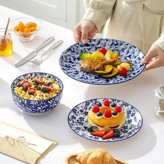 Mircowaveable 8Pcs Porcelain Dinnerware Set - Epictzar Intl.