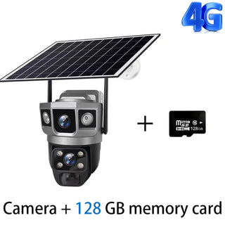 Outdoor Security WiFi 12MP Solar IP Camera