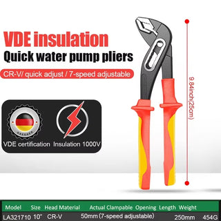 High-voltage Insulated Water Pump Pliers